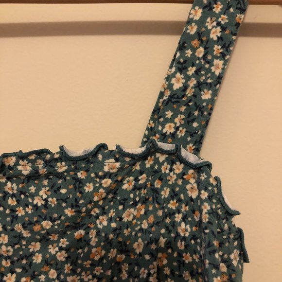 American Eagle Floral Crop Top NWOT - Picture 4 of 7